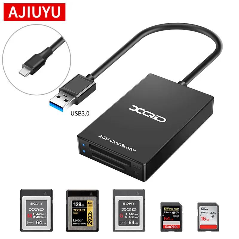 AJIUYU ٱ C Ÿ-XQD ī , USB 3.0 ī , M/G ޸ ī, ִ 5Gbps ӵ 
